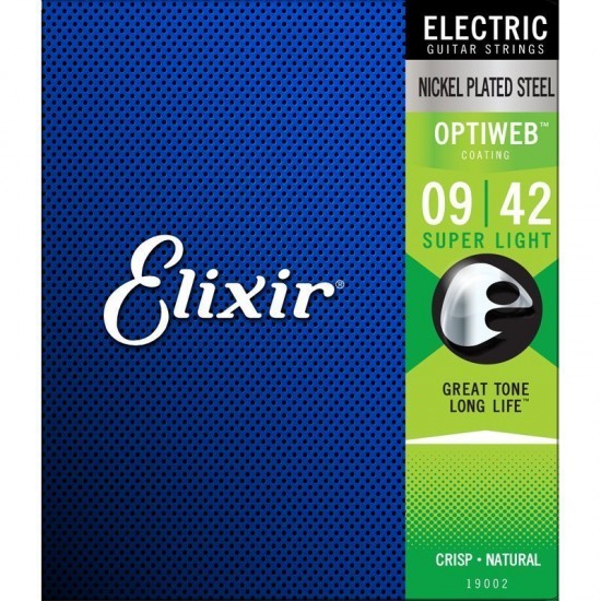 Elixir 009-042 Optiweb Elektro Gitar Teli 19002