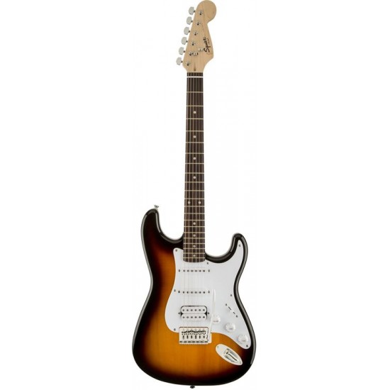 Fender Squier Bullet Strat with Tremolo HSS Laurel Klavye Brown Sunburst Elektro Gitar 0370005532