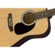 Fender Squier SA-150NAT Dreadnought Natural Akustik Gitar 0961090021