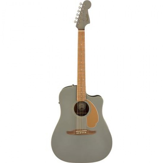 Fender Redondo Player Ceviz Klavye Slate Satin Elektro Akustik Gitar 0970713543