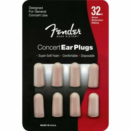 Fender Concert Series Foam Ear Plugs (4) Kulak Tıkaçları 0990541000