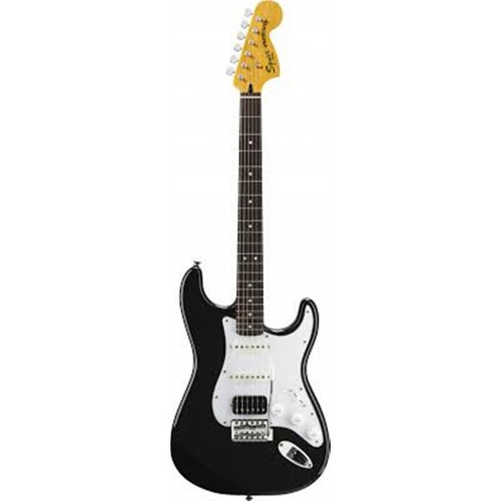 Fender Squier Vintage Modified HSS BK RW Elektro Gitar 0301215506