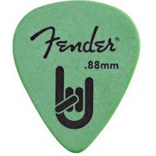 Fender Matte Delrin Green Thin/Med Pena 0987351850