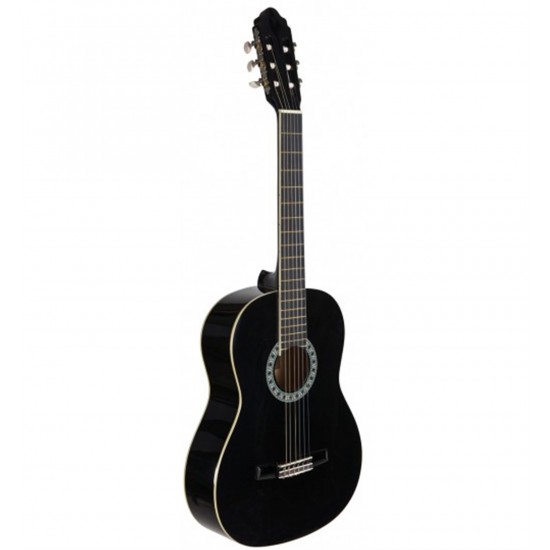 Picaldi XFP39-11BK Siyah 4/4 Şeritli Klasik Gitar